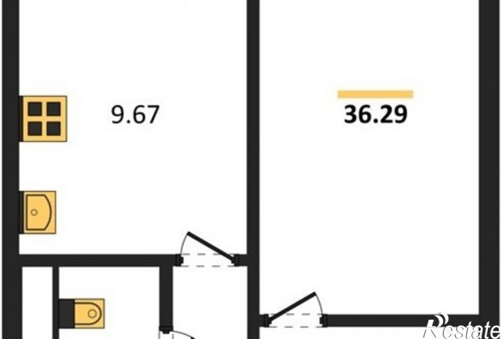 1-комн квартира ул Ростовская, 18А,  д. 18А