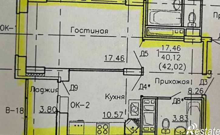 1-комн квартира ул Переверткина, 1/3,  д. 1/3