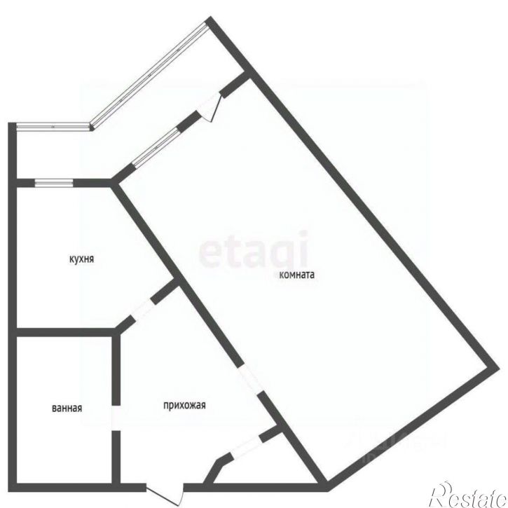 1-комн квартира ул Шишкова, 107А,  д. 107А