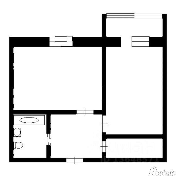 1-комн квартира ул Писателя Маршака, 30,  д. 30