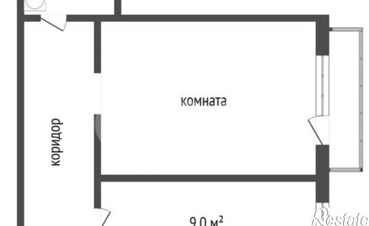 1-комн квартира Олимпийский б-р, 12,  д. 12