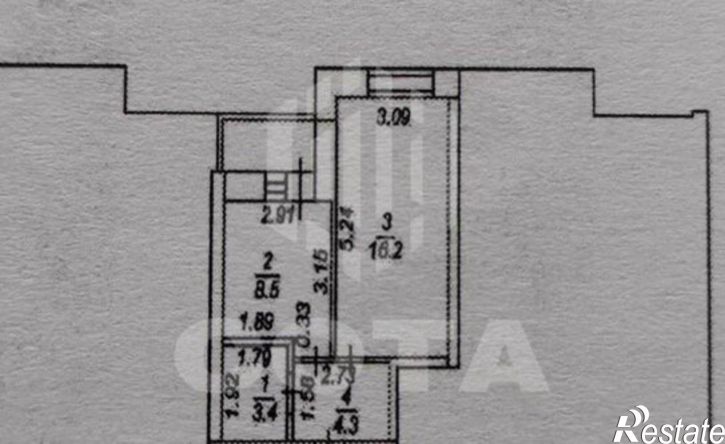 1-комн квартира ул Сельская, 2ф,  д. 2ф