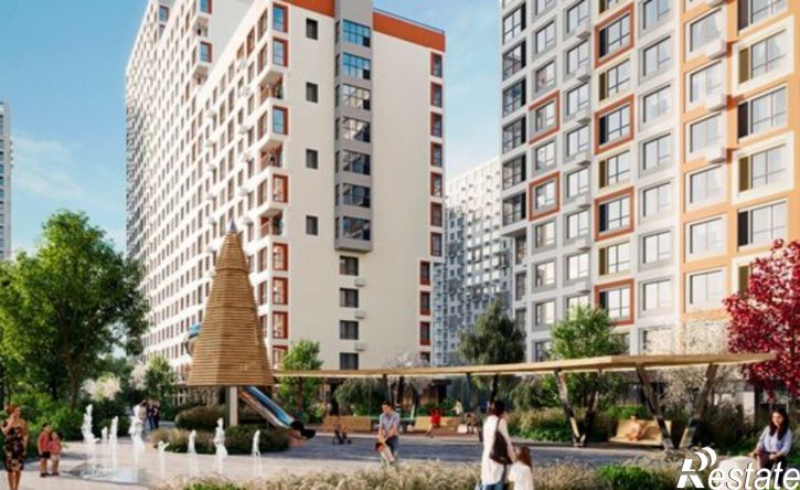1-комн квартира в новом доме квартал Учхоз, ЖК Городские сады