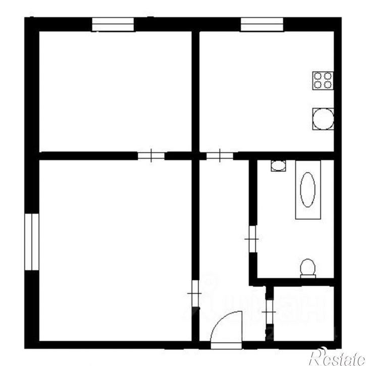 2-комн квартира Мельничный пер, 30,  д. 30