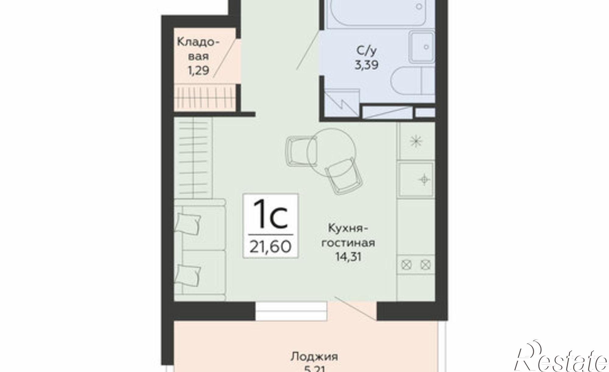Купить квартиру за 2 840 400 рублей на ул Туполева, 5Э