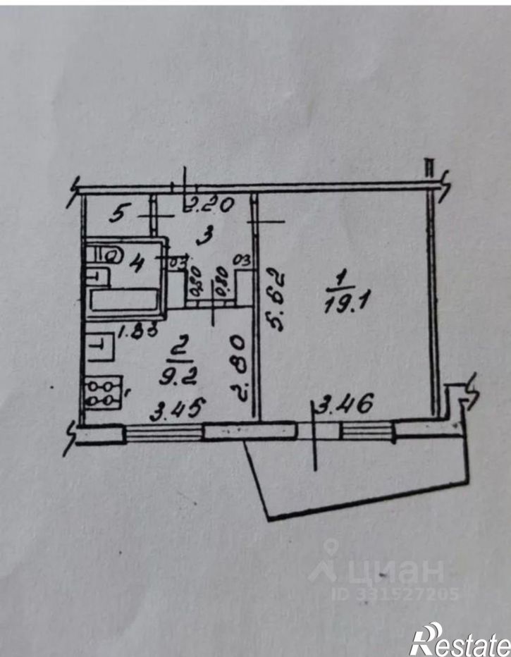 1-комн квартира Московский пр-кт, 95,  д. 95