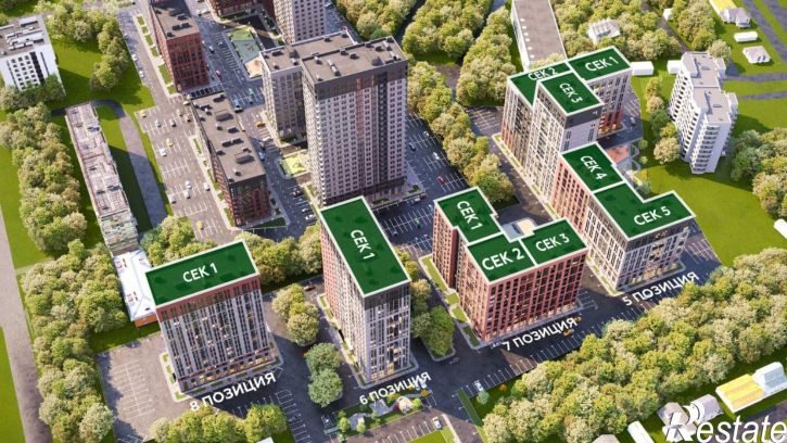 2-комн квартира в новом доме ул Матросова, 58а,  д. 58а