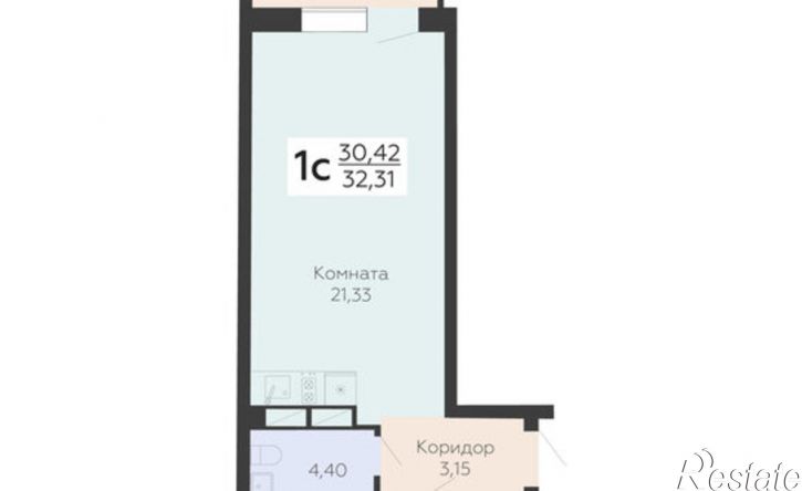 1-комн квартира в новом доме ул Электросигнальная, 9А,  д. 9А
