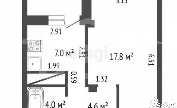 1-комн квартира ул Тимирязева, 27а,  д. 27а