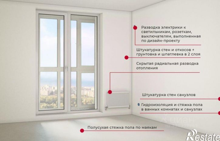 2-комн квартира в новом доме ул Кривошеина, 13/14,  д. 13/14