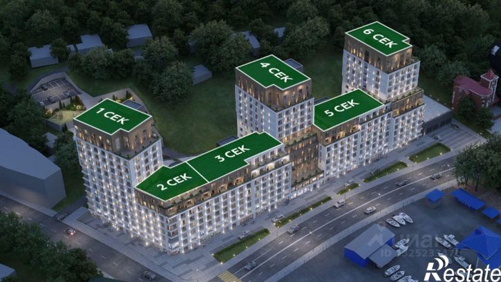 2-комн квартира в новом доме ул Кавалерийская, 15,  д. 15