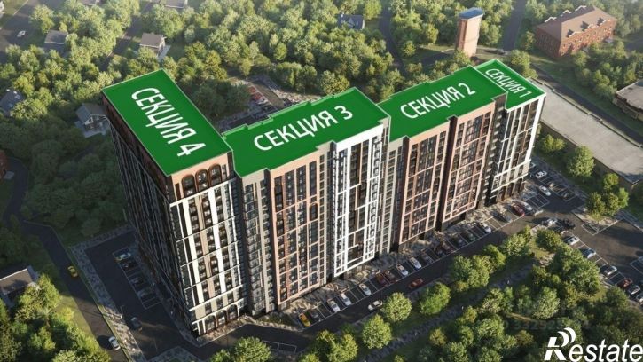 1-комн квартира в новом доме ул Чапаева, 68Б,  д. 68Б