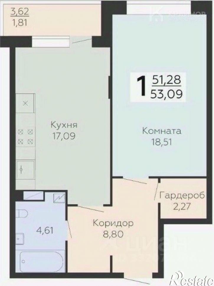 1-комн квартира в новом доме ул Электросигнальная, 9А,  д. 9А