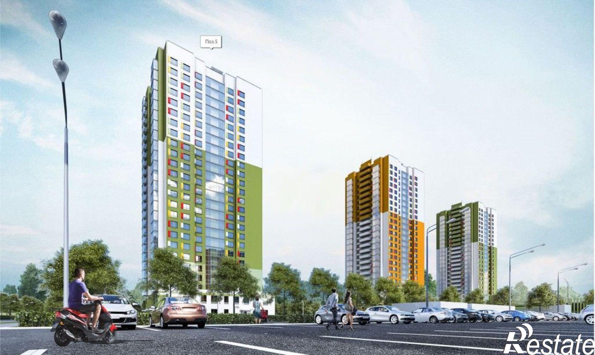Купить квартиру за 9 596 690 рублей на кв-л 8, 6