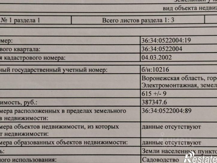 Земельный участок ул Электромонтажная, 21,  д. 21
