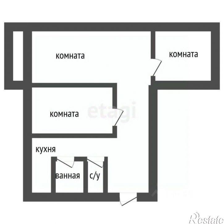 3-комн квартира ул Хользунова, 15,  д. 15