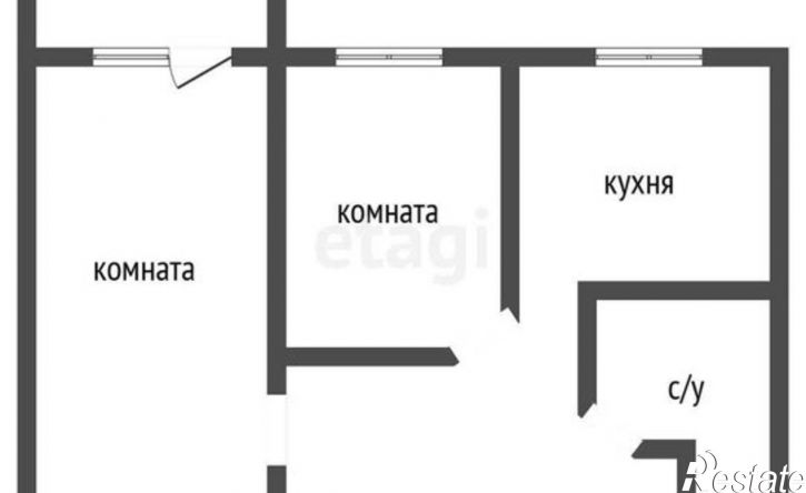 2-комн квартира ул Переверткина, 29,  д. 29