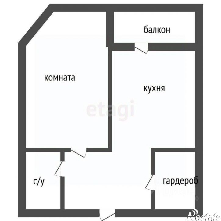 1-комн квартира ул Хользунова, 9/4,  д. 9/4