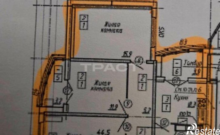 3-комн квартира ул Маршала Одинцова, 25б/4,  д. 25б/4