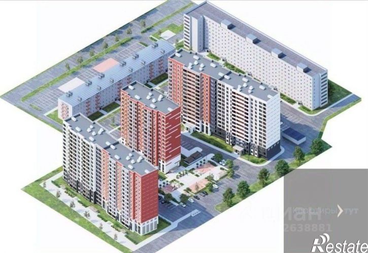 2-комн квартира в новом доме ул Цимлянская, 10в,  д. 10в