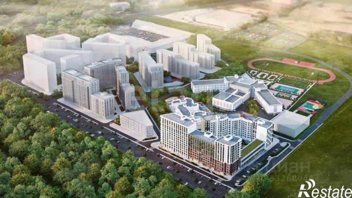 1-комн квартира в новом доме б-р Содружества, 1,  д. 1