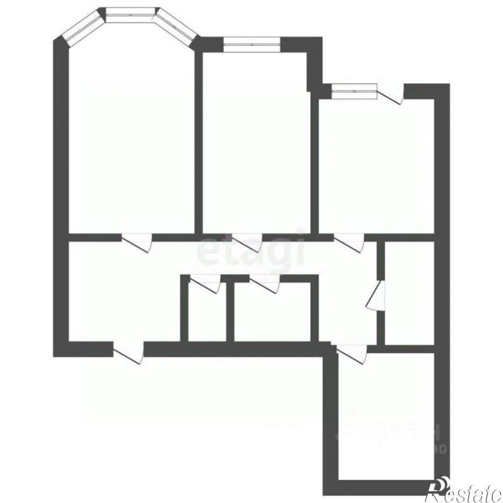 3-комн квартира Московский пр-кт, 13/2,  д. 13/2