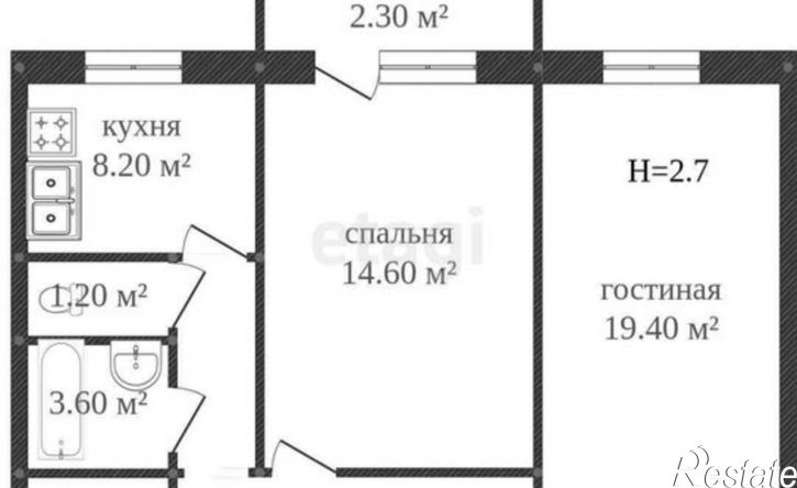 2-комн квартира ул Ростовская, 73а,  д. 73а