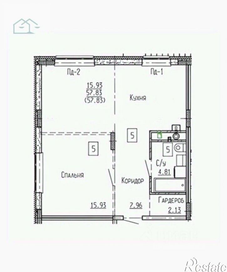 2-комн квартира ул Сергея Лазо, 9,  д. 9