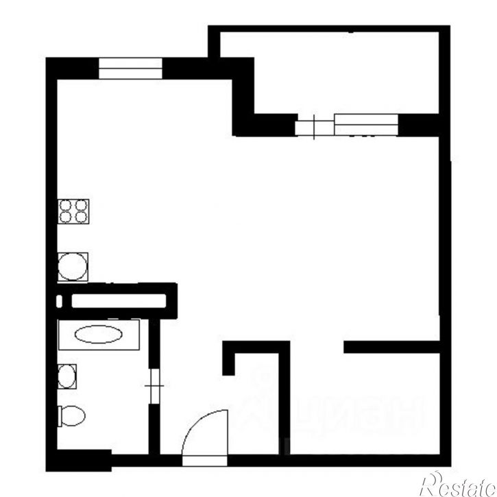 1-комн квартира ул Челюскинцев, 101в,  д. 101в