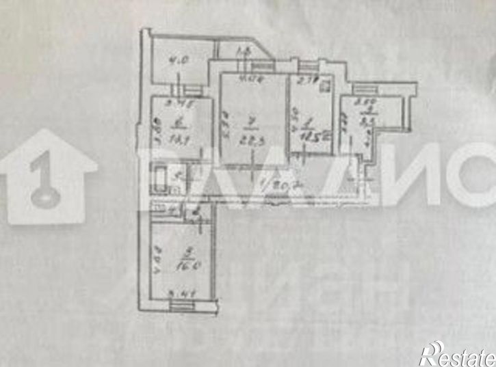3-комн квартира ул Генерала Лизюкова, 66а,  д. 66а
