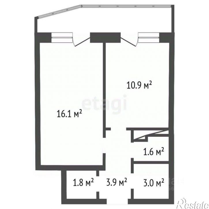 1-комн квартира ул Историка Костомарова, 42а,  д. 42а