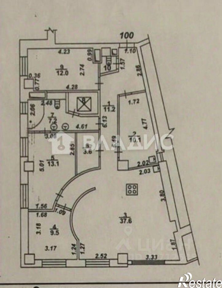 3-комн квартира ул Сакко и Ванцетти, 78а,  д. 78а