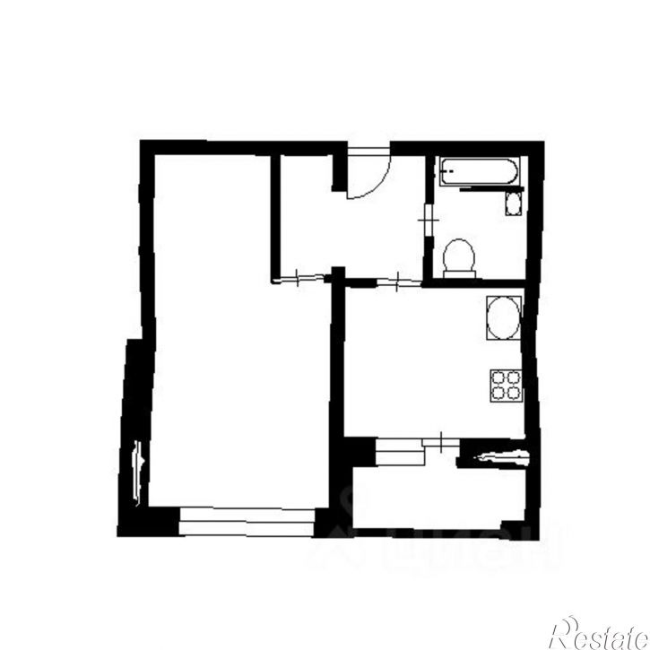 1-комн квартира ул Артамонова, 38в,  д. 38в