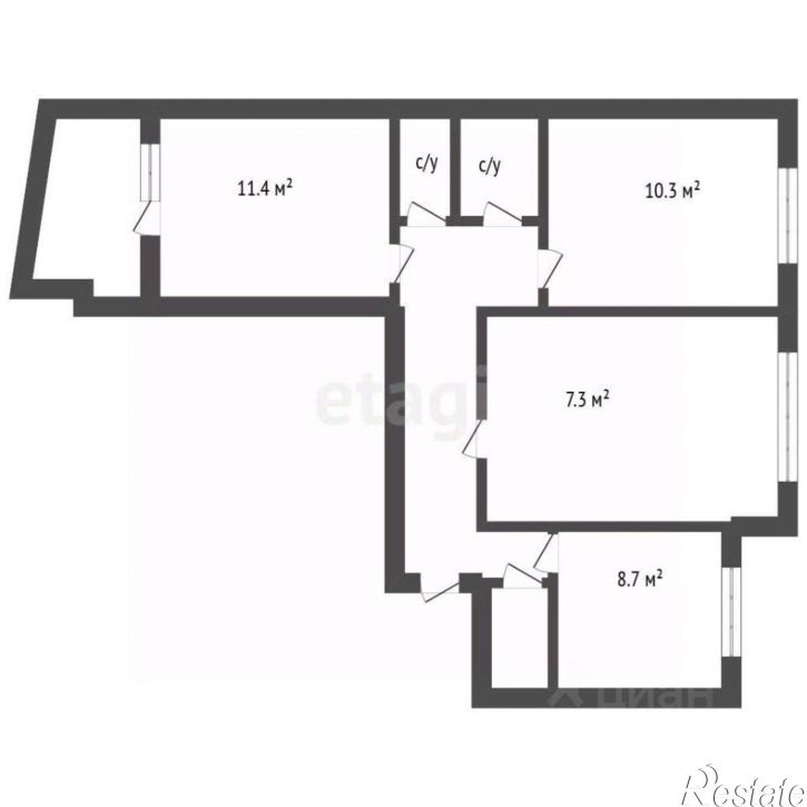 3-комн квартира ул 60 Армии, 23,  д. 23
