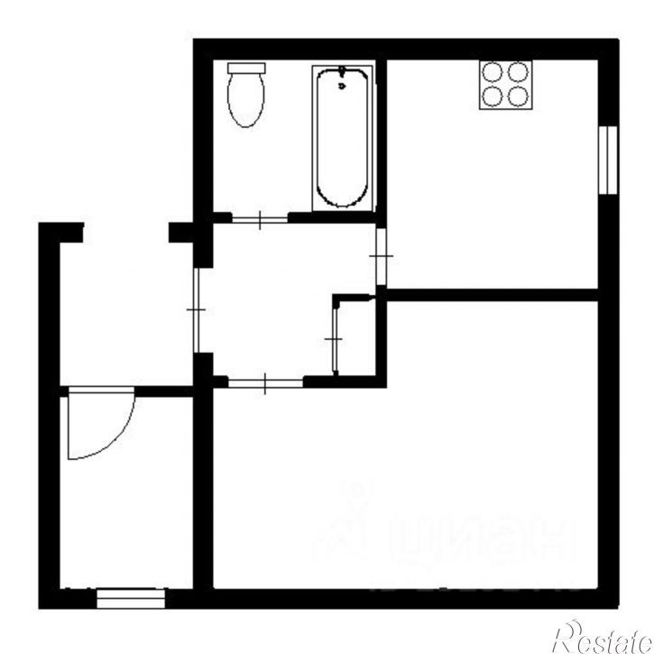 1-комн квартира ул Иркутская, 27,  д. 27