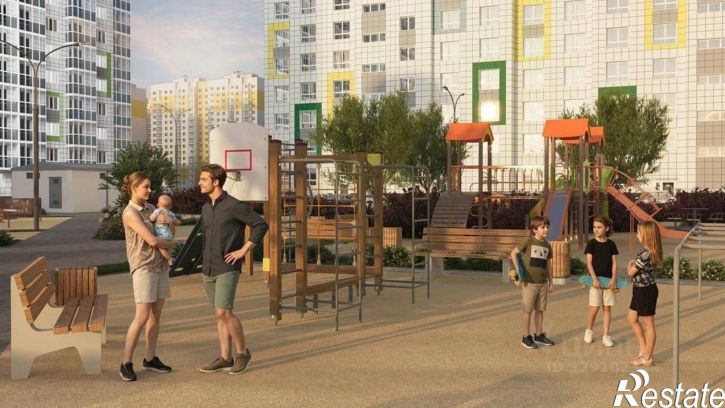1-комн квартира в новом доме улица Ильюшина