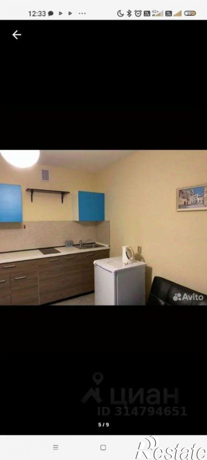 1-комн квартира Олимпийский б-р, 12,  д. 12