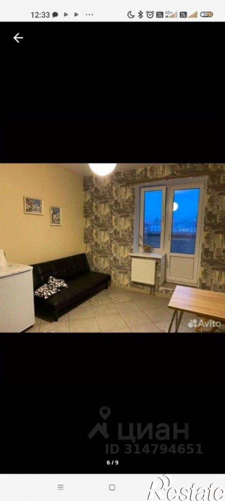 1-комн квартира Олимпийский б-р, 12,  д. 12