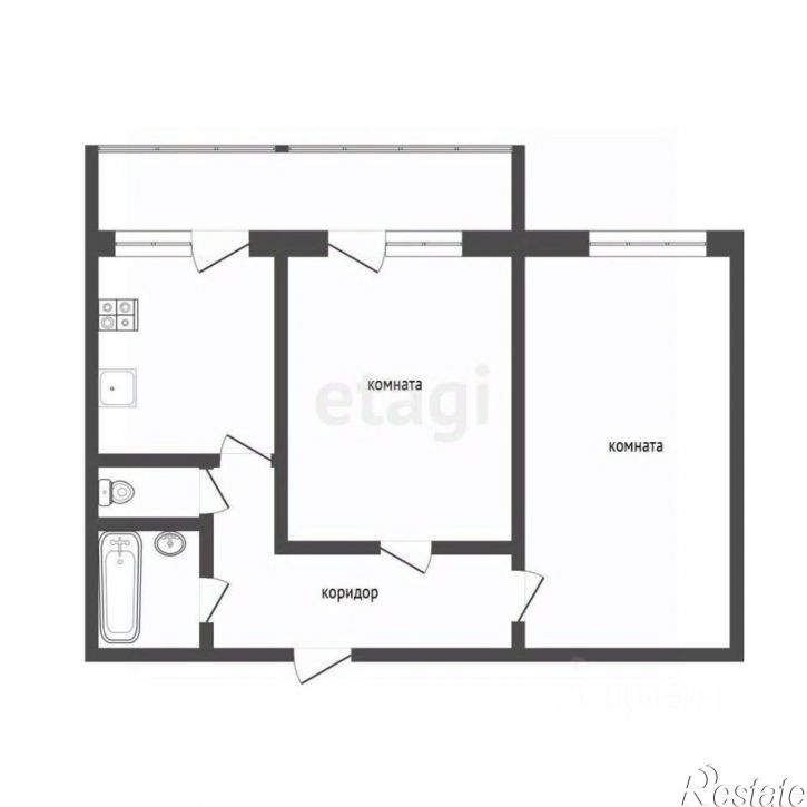 2-комн квартира пр-кт Труда, 3,  д. 3