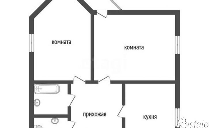 2-комн квартира ул Шишкова, 107А,  д. 107А