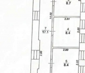 4-комн, 84кв м, этаж 2/4 ул Карла Маркса, 94