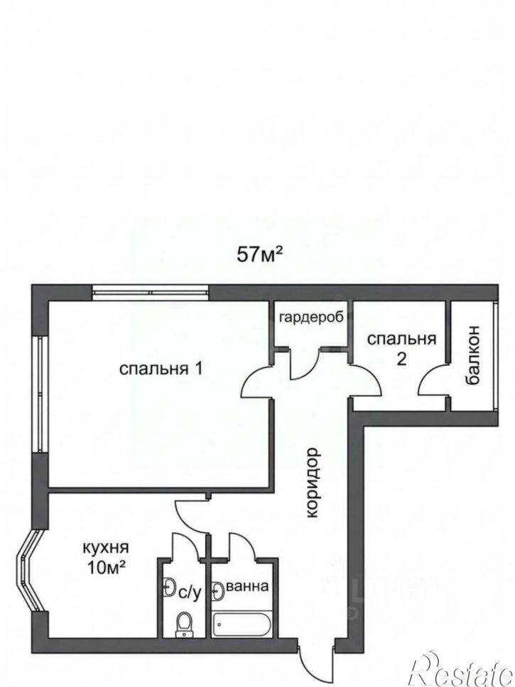 2-комн квартира ул 9 Января, 170,  д. 170