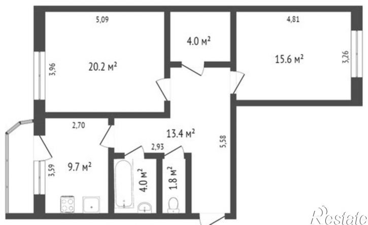 2-комн квартира ул Урывского, 17е,  д. 17е