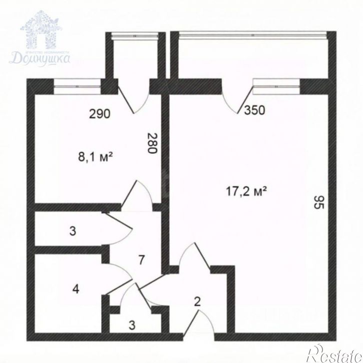 1-комн квартира ул Тепличная, 2,  д. 2