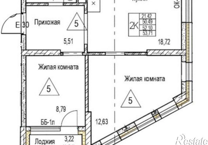 2-комн квартира ул Добролюбова, 64,  д. 64
