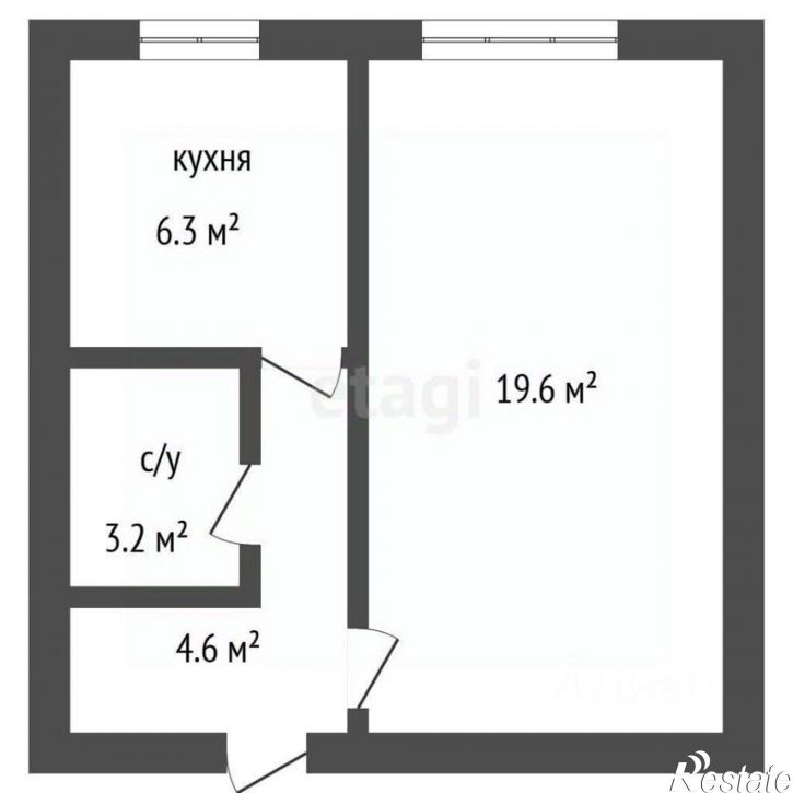 1-комн квартира ул Любы Шевцовой, 17а,  д. 17а