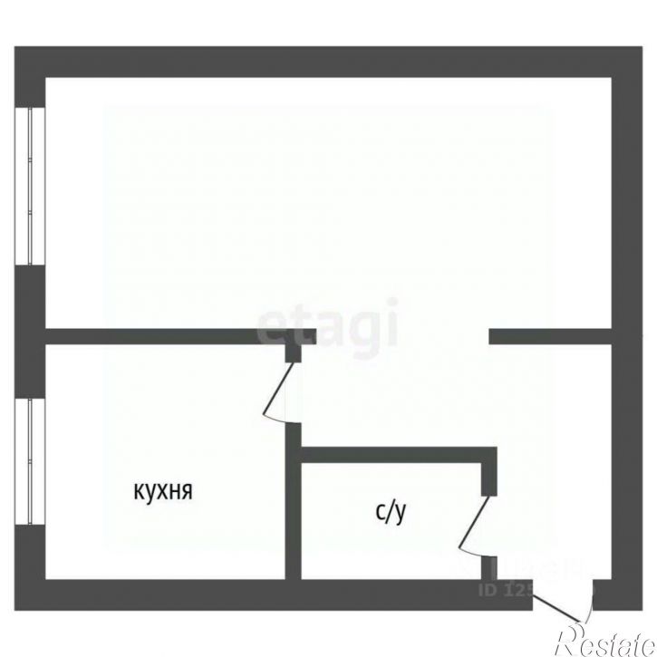 1-комн квартира ул Костромская, 10,  д. 10