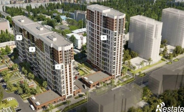 2-комн квартира в новом доме Московский пр-кт, 66,  д. 66