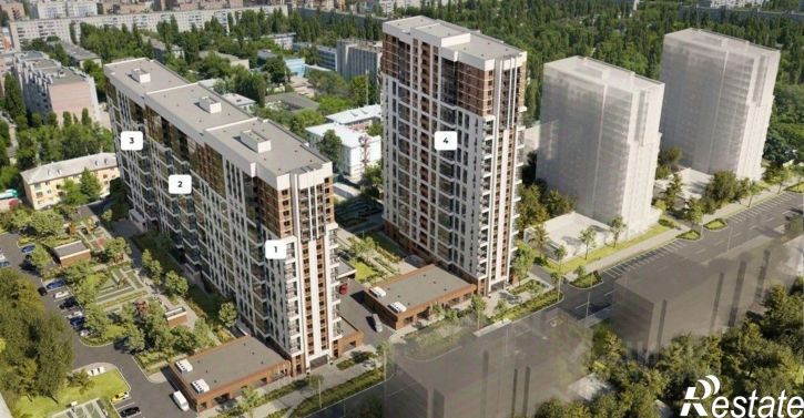2-комн квартира в новом доме Московский пр-кт, 66,  д. 66