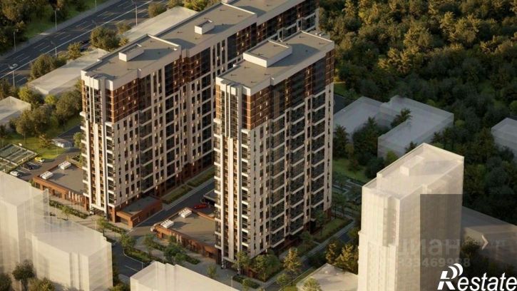 2-комн квартира в новом доме Московский пр-кт, 66,  д. 66